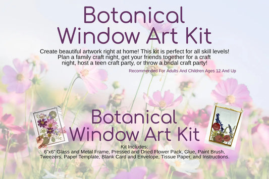 Botanical Window Art Kit