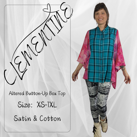 Clementine - Button-Up Box Top