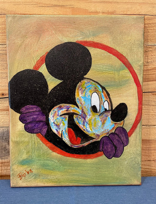 “Mouse Time” Original Acrylic Painting