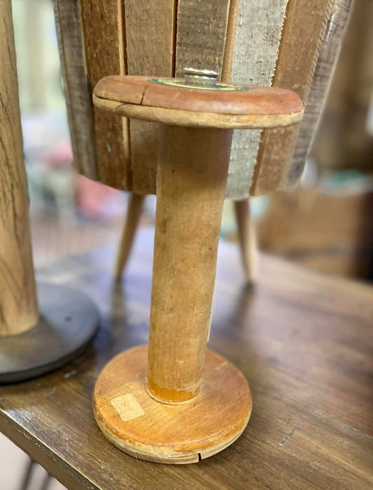 Vintage wooden spool