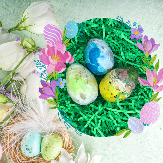 Decoupage Rice Paper Easter Eggs — Eggstatic