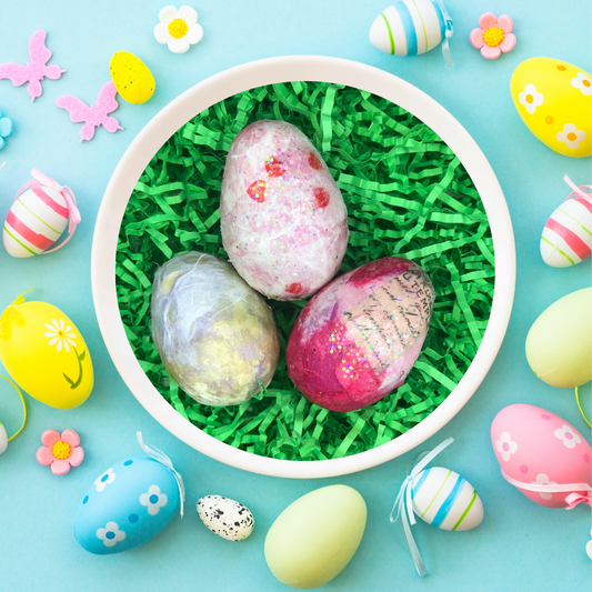 Decoupage Rice Paper Easter Eggs — Eggstreme