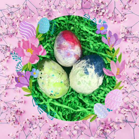 Decoupage Rice Paper Easter Eggs — Eggquisitely