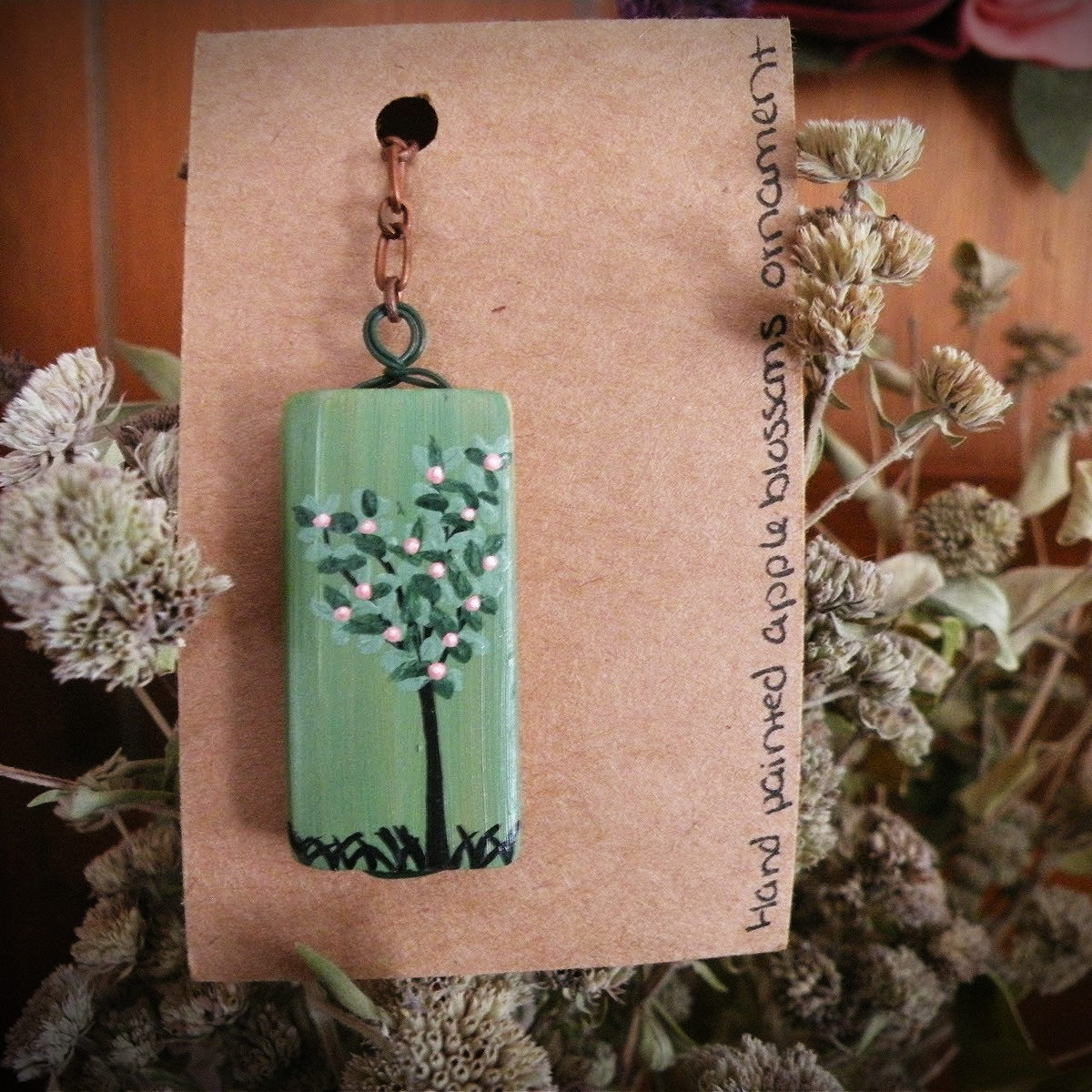 Spring Blossom Hand Painted Ornament